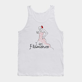 I am Flamenco Tank Top